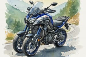 Yamaha Niken adventure style